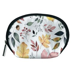 Flowers Pattern Accessory Pouch (Medium) from ArtsNow.com Front