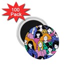 Women 1.75  Magnets (100 pack) 