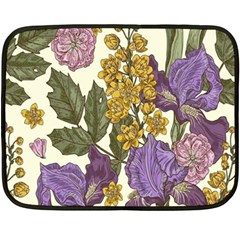 Spring Floral Double Sided Fleece Blanket (Mini)  from ArtsNow.com 35 x27  Blanket Front