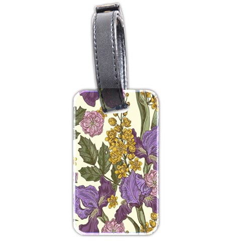 Spring Floral Luggage Tag (two sides) from ArtsNow.com Front