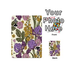 Spring Floral Playing Cards 54 Designs (Mini) from ArtsNow.com Front - Club6
