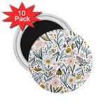 Floral 2.25  Magnets (10 pack) 