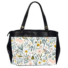 Floral Oversize Office Handbag (2 Sides) from ArtsNow.com Back