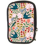 Floral Compact Camera Leather Case