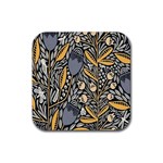 Floral Rubber Coaster (Square)