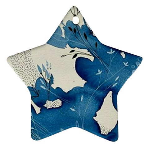 Floral Ornament (Star) from ArtsNow.com Front