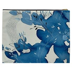 Floral Cosmetic Bag (XXXL) from ArtsNow.com Back