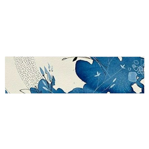 Floral Satin Scarf (Oblong) from ArtsNow.com Front