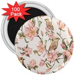 Floral 3  Magnets (100 pack)