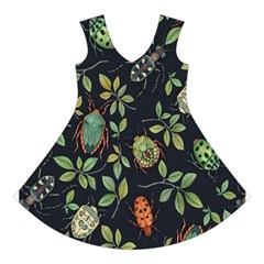 Nature With Bugs Short Sleeve V Front