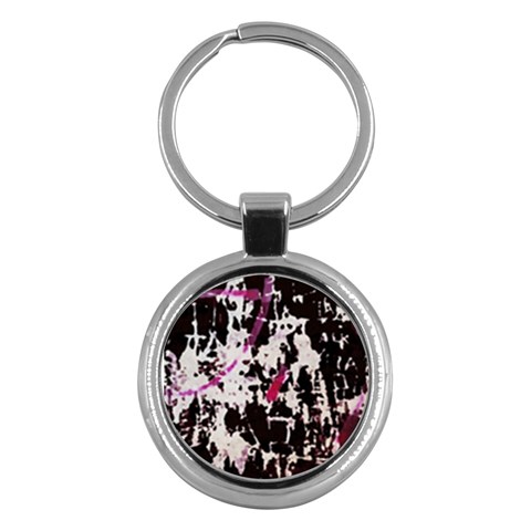 Chaos at the wall Key Chain (Round) from ArtsNow.com Front