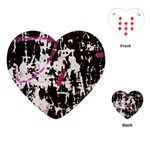 Chaos at the wall Playing Cards Single Design (Heart)