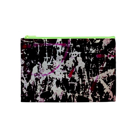 Chaos at the wall Cosmetic Bag (Medium) from ArtsNow.com Front
