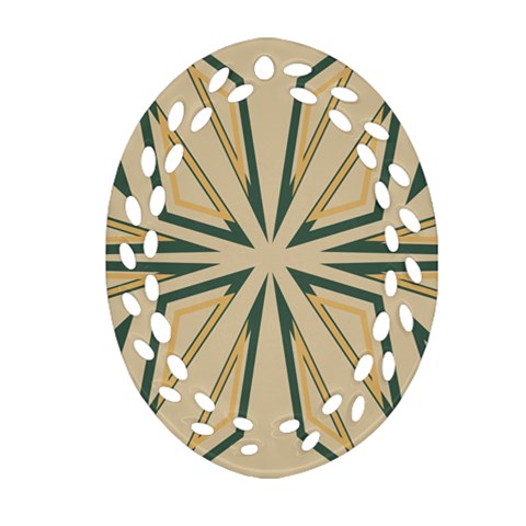 Abstract pattern geometric backgrounds   Ornament (Oval Filigree) from ArtsNow.com Front