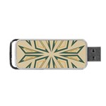 Abstract pattern geometric backgrounds   Portable USB Flash (One Side)