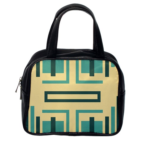 Abstract pattern geometric backgrounds   Classic Handbag (One Side) from ArtsNow.com Front