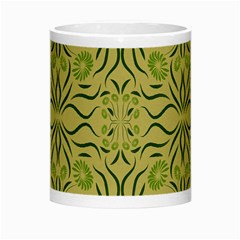 Floral folk damask pattern Fantasy flowers  Morph Mug from ArtsNow.com Center