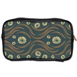 Folk flowers print Floral pattern Ethnic art Toiletries Bag (Two Sides)