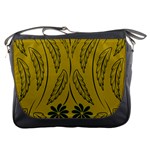 Folk flowers print Floral pattern Ethnic art Messenger Bag