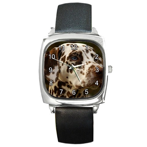 Blauauge Square Metal Watch from ArtsNow.com Front