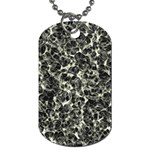 Spine forms Dog Tag (One Side)