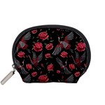 Cranes n Roses Accessory Pouch (Small)