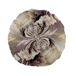 Fractal Feathers Standard 15  Premium Round Cushions