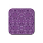 Abstract pattern geometric backgrounds   Rubber Square Coaster (4 pack)
