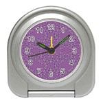 Abstract pattern geometric backgrounds   Travel Alarm Clock