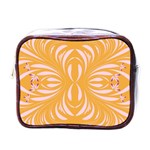 Folk flowers print Floral pattern Ethnic art Mini Toiletries Bag (One Side)