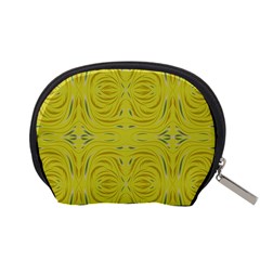 Folk flowers print Floral pattern Ethnic art Accessory Pouch (Small) from ArtsNow.com Back