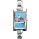 Floating-cubes-on-blue Backgrounderaser 20220422 203144521 Backgrounderaser 20220422 203216276 Rectangle Italian Charm Watch