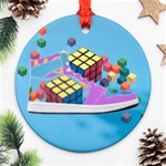 Floating-cubes-on-blue Backgrounderaser 20220422 203144521 Backgrounderaser 20220422 203216276 Ornament (Round)