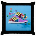 Floating-cubes-on-blue Backgrounderaser 20220422 203144521 Backgrounderaser 20220422 203216276 Throw Pillow Case (Black)