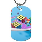 Floating-cubes-on-blue Backgrounderaser 20220422 203144521 Backgrounderaser 20220422 203216276 Dog Tag (Two Sides)