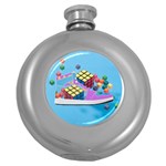 Floating-cubes-on-blue Backgrounderaser 20220422 203144521 Backgrounderaser 20220422 203216276 Round Hip Flask (5 oz)