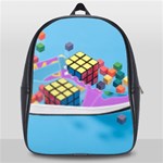 Floating-cubes-on-blue Backgrounderaser 20220422 203144521 Backgrounderaser 20220422 203216276 School Bag (Large)