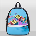 Floating-cubes-on-blue Backgrounderaser 20220422 203144521 Backgrounderaser 20220422 203216276 School Bag (Small)