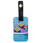 Floating-cubes-on-blue Backgrounderaser 20220422 203144521 Backgrounderaser 20220422 203216276 Luggage Tag (one side)