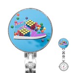 Floating-cubes-on-blue Backgrounderaser 20220422 203144521 Backgrounderaser 20220422 203216276 Stainless Steel Nurses Watch