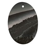 Olympus Mount National Park, Greece Oval Ornament (Two Sides)