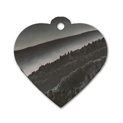 Olympus Mount National Park, Greece Dog Tag Heart (Two Sides) from ArtsNow.com Front