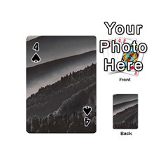 Olympus Mount National Park, Greece Playing Cards 54 Designs (Mini) from ArtsNow.com Front - Spade4
