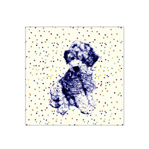 dots001a Satin Bandana Scarf from ArtsNow.com Front