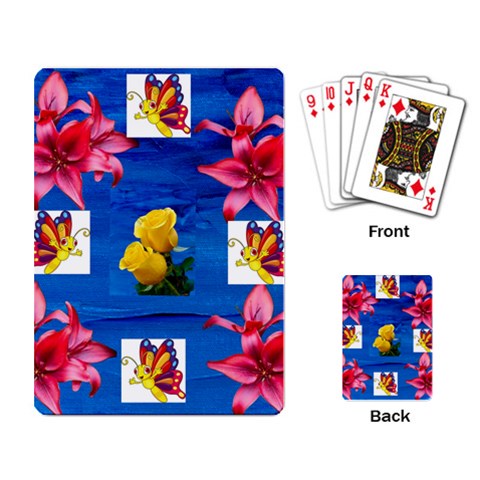Backgrounderaser 20220425 173842383 Playing Cards Single Design (Rectangle) from ArtsNow.com Back