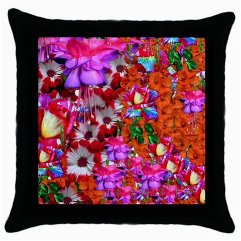 Backgrounderaser 20220427 131956690 Throw Pillow Case (Black) from ArtsNow.com Front