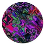 Neon Aquarium Magnet 5  (Round)