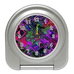 Neon Aquarium Travel Alarm Clock