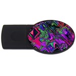 Neon Aquarium USB Flash Drive Oval (4 GB)