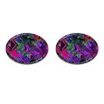 Neon Aquarium Cufflinks (Oval)